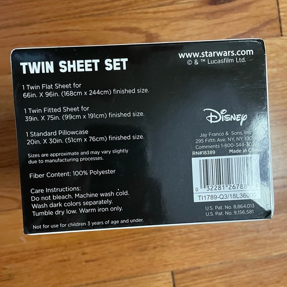 NWT Star Wars twin sheet set - Picture 3 of 4